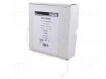 Heat shrink sleeve | glueless | 2: 1 | 1.2mm | L: 10m | white