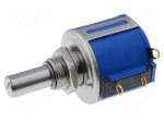 Potentiometer: shaft | multiturn | 10k&Omega; | 1W | &plusmn;5% | 6.35mm | linear | IP40