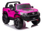 M&auml;nguala | PC | Konsoolid | Tarvikud // Laste elektris&otilde;idukid // Auto Na Akumulator Toyota Hilux Światła LED MP3 Pilot R&oacute;żowy