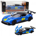 M&auml;nguala | PC | Konsoolid | Tarvikud // M&auml;nguasjad ja m&auml;ngud lastele // Samoch&oacute;d Metalowy Sportowy Światła Dźwięki Napęd Niebieski 1:22