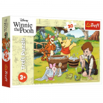 M&auml;nguala | PC | Konsoolid | Tarvikud // Harivad m&auml;nguasjad | Interaktiivsed | Loomingulised | Kunstilised // Puzzle - 30 - Dzień z Puchatkiem - Disney Kubuś Puchatek - Trefl 18321