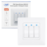 PNI SmartHome WS323 Triple Smart Switch for Internet Light Control compatible with TuyaSmart APP