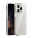 Back panel cover iLike Apple iPhone 17 Air Anti Shock 1,5 mm case Transparent
