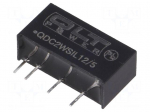 Converter: DC/DC | 2W | Uin: 10.8&divide;13.2V | Uout: 5VDC | SIL | 0.03ppm/&deg;C