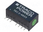 Converter: DC/DC | 2W | Uin: 36&divide;75V | Uout: 15VDC | Uout2: -15VDC | SIP8