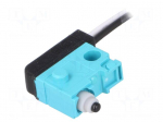 Microswitch SNAP ACTION | without lever | SPST-NO | 0.1A/30VDC