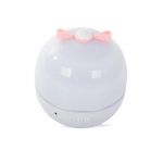 Lightings Kiddyz  WH-16E Dream Projection Night Lamp (12x12xm) with 6 pattern films USB-C rechargeable White