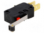 Microswitch SNAP ACTION | with lever (with roller) | SPDT | Pos: 2