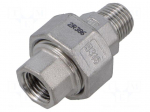 Splice terminal: double connector | max.10.5bar | Thread: G 1/4"
