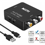 RoGer RCA Female - HDMI Male Black