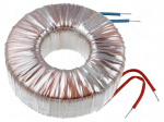 Transformer: toroidal | 1kVA | 230VAC | 230V | 4.34A | 7.3kg | &Oslash;: 185mm