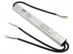 Power supply: switching | LED | 60W | 48VDC | 1.25A | 220&divide;240VAC | IP67