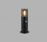 Trio Hoosic pole lamp 30 cm E27 matt black motion sensor gaismeklis 522260132 4017807603644