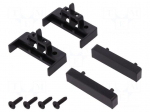 Radio mounting frame | Audi | 1 DIN | black
