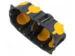 Enclosure: junction box | X: 142mm | Y: 72.8mm | Z: 40mm | plastic | IP40