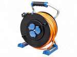 Extension lead | 3G2.5mm2 | 25m | PUR | orange | Sockets no: 3 | 16A