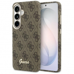 Case universal Guess Samsung Galaxy S26 PU 4G Script Metal Logo With MagSafe Case Brown