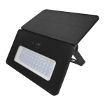 Uued tooted // LUNERA LED 20 W, naświetlacz solarny z czujnikiem ruchu PIR, 1100 lm, CCT, IP54, 3600 mAh, czarny