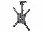 Holder: ceiling | projector | black | 20kg