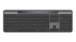 Logitech Signature Slim Solar + K980 keyboard Universal RF Wireless + Bluetooth QWERTZ German Graphite