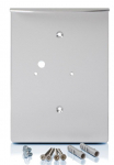 Auerswald 90621 mounting kit Aluminium