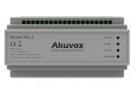 Akuvox NS-2 network switch Fast Ethernet (10/100) DIN rail Grey