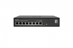 LevelOne Hilbert 10&rdquo; 8-Port Gigabit Smart Lite Switch, 8 x Gigabit RJ45 (10/100/1000)