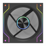 DarkFlash DM20 LINE Cooling Fan (Black)