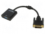 Adapter | DisplayPort plug,HDMI socket | 0.2m | black | black