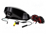 Rear view camera | 53&deg; | Colour: black