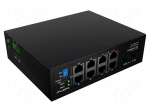 Switch Ethernet | PnP,LED status indicator,PoE (PoE) | black