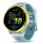 Garmin Forerunner 570 3.56 cm (1.4") AMOLED 47 mm Digital 454 x 454 pixels Touchscreen White, Yellow Wi-Fi GPS (satellite)