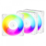 ARCTIC P14 PRO Reverse PWM PST A-RGB High-Performance PWM Fan 140 mm (3 pcs) White