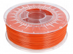 Filament: PET-G | 1.75mm | orange (dark) | 1kg | &plusmn;0,5%