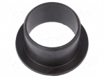 Bearing: sleeve bearing | with flange | &Oslash;out: 18mm | &Oslash;int: 16mm | black