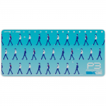 HYTE P3 Reload Protagonist 1 Desk Pad Gaming Mouse Pad (Multicolor)