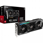 ASRock Radeon RX 9070 XT Challenger 16GB, graphics card black/grey, RDNA4, GDDR6, 3x DisplayPort, 1x HDMI 2.1