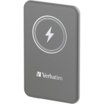 Verbatim Wireless Power Bank Charge 'n' Go 5,000mAh (grey, Qi, PD 3.0, Quick Charge 3.0)