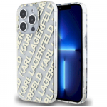 Karl Lagerfeld KLHCP15LHKFOEMD iPhone 15 Pro 6.1" Hardcase IML Fullover Logo / gold