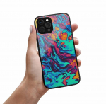 Fusion Print case silikona aizsargapvalks Apple iPhone 15 Pro (dizains F1)