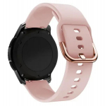 Fusion Accessories TYS viedpulksteņa siksniņa priek&scaron; Samsung Galaxy Watch 46 mm / Gear S3 | silikons | rozā