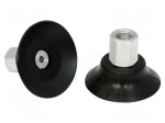 Suction cup | Nitrile rubber NBR | 40mm | Mounting: G1/8-IG | 13.5g