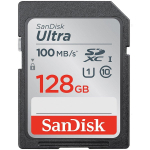 SANDISK Ultra 128GB SDXC Memory Card 100MB/s