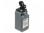 Limit switch | plastic roller &Oslash;14mm | NO + NC | 10A | max.500VAC