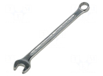 Wrench: combination spanner | double-sided | 9/32" | 110mm | chromium