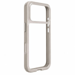Back panel cover Evelatus Apple iPhone 18 Pro / 17 Pro LiveCase Hybird Case Stend PC+TPU Silver
