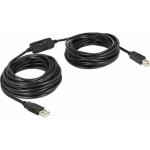 USB-kaabel Delock USB-A - USB-A 11 m Black (82915)