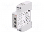 Timer | 0,1s&divide;100h | SPDT | 24VDC/5A,250VAC/5A | 24&divide;240VAC | 24VDC | DIN