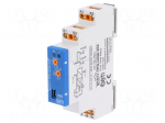 Timer | 1s&divide;100h | SPDT x2 | 250VAC/5A | 12&divide;240VAC | 12&divide;240VDC | DIN | IP20