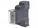 Timer | 0,05s&divide;300h | SPDT | 250VAC/8A | 24&divide;240VAC | 24&divide;240VDC | DIN | IP20